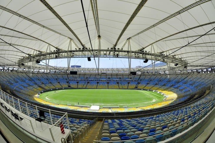 Estadio Maracaná interior brasil