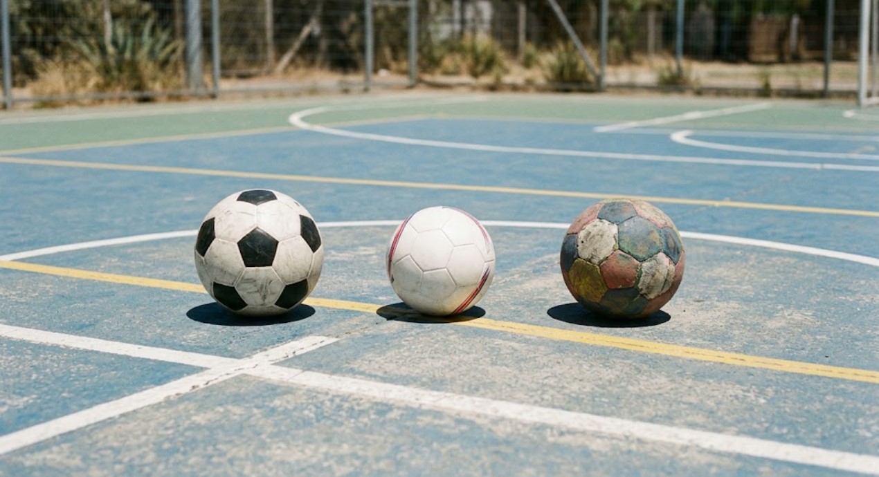 Fútbol, futsal y fútbolito
